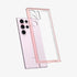 ACS05617 - Galaxy S23 Ultra Case Ultra Hybrid in crystal clear showing the back